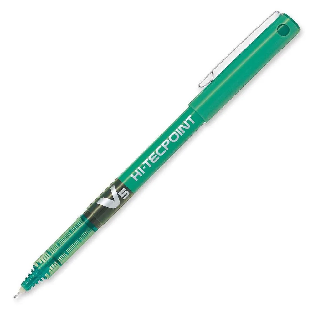 Pilot Hi-Tecpoint Pen Extra Fine 0.5mm Green