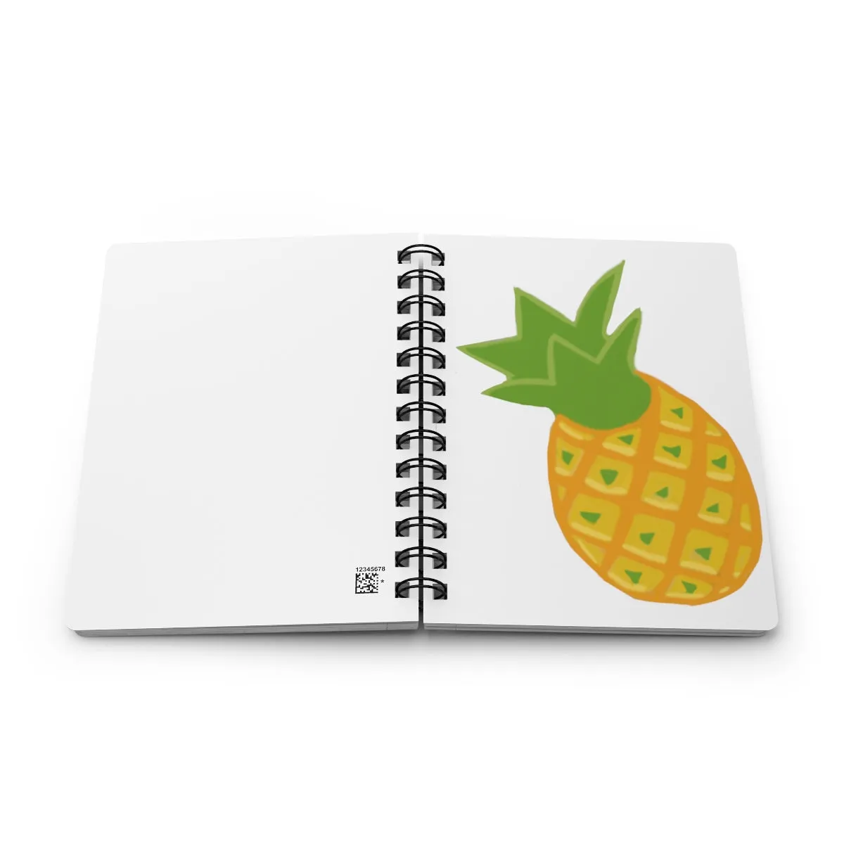 Pineapple Spiral Bound Journal