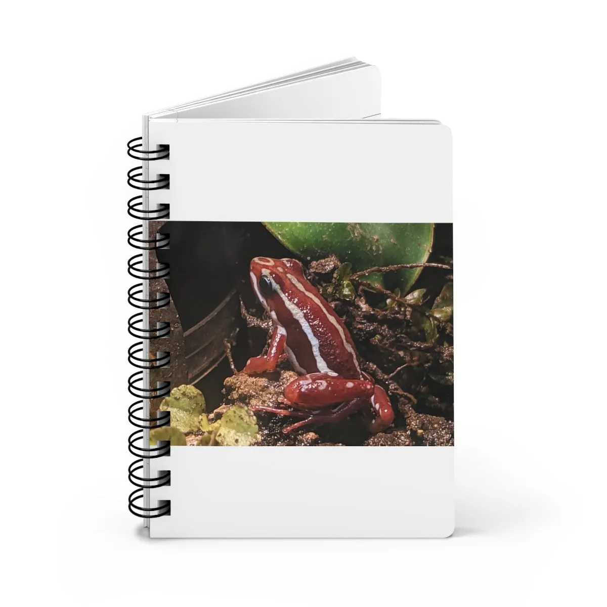 Red Frog Spiral Bound Journal