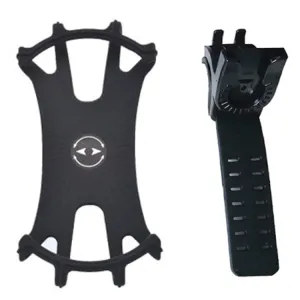 Removable Bicycle Cell Phone Holder For 4.5-7 Inch Phones, Specification: Eight Claws Black