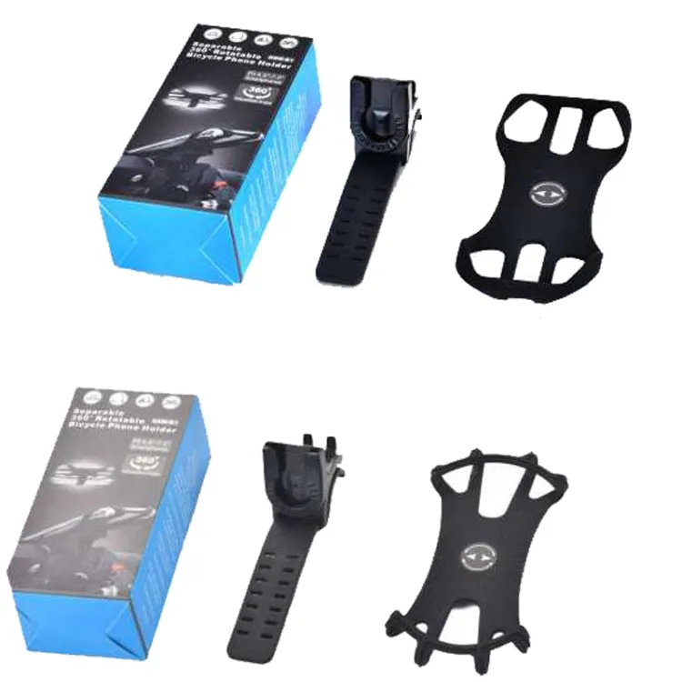 Removable Bicycle Cell Phone Holder For 4.5-7 Inch Phones, Specification: Eight Claws Black