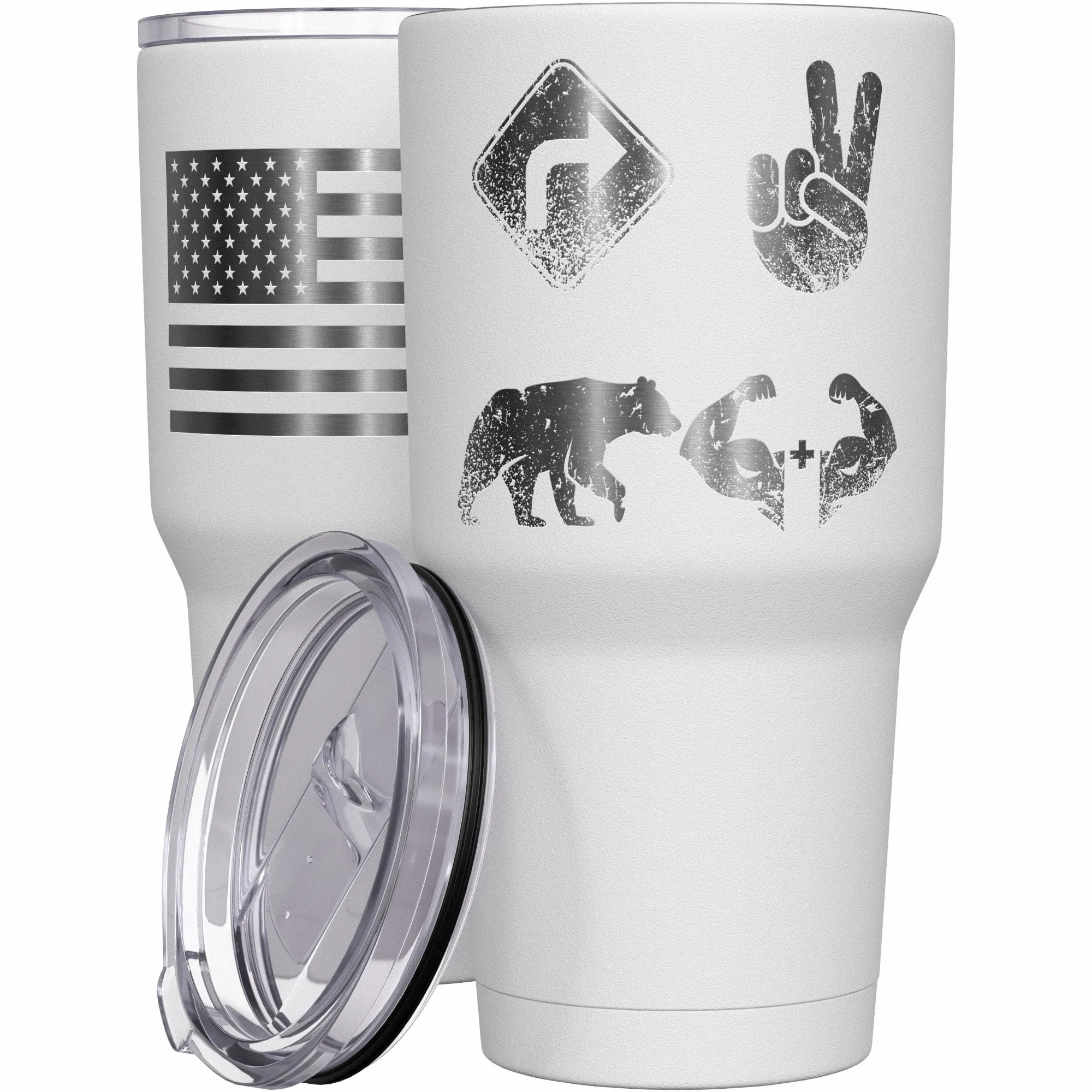 Right 2 Bear Arms Stainless Steel Tumbler