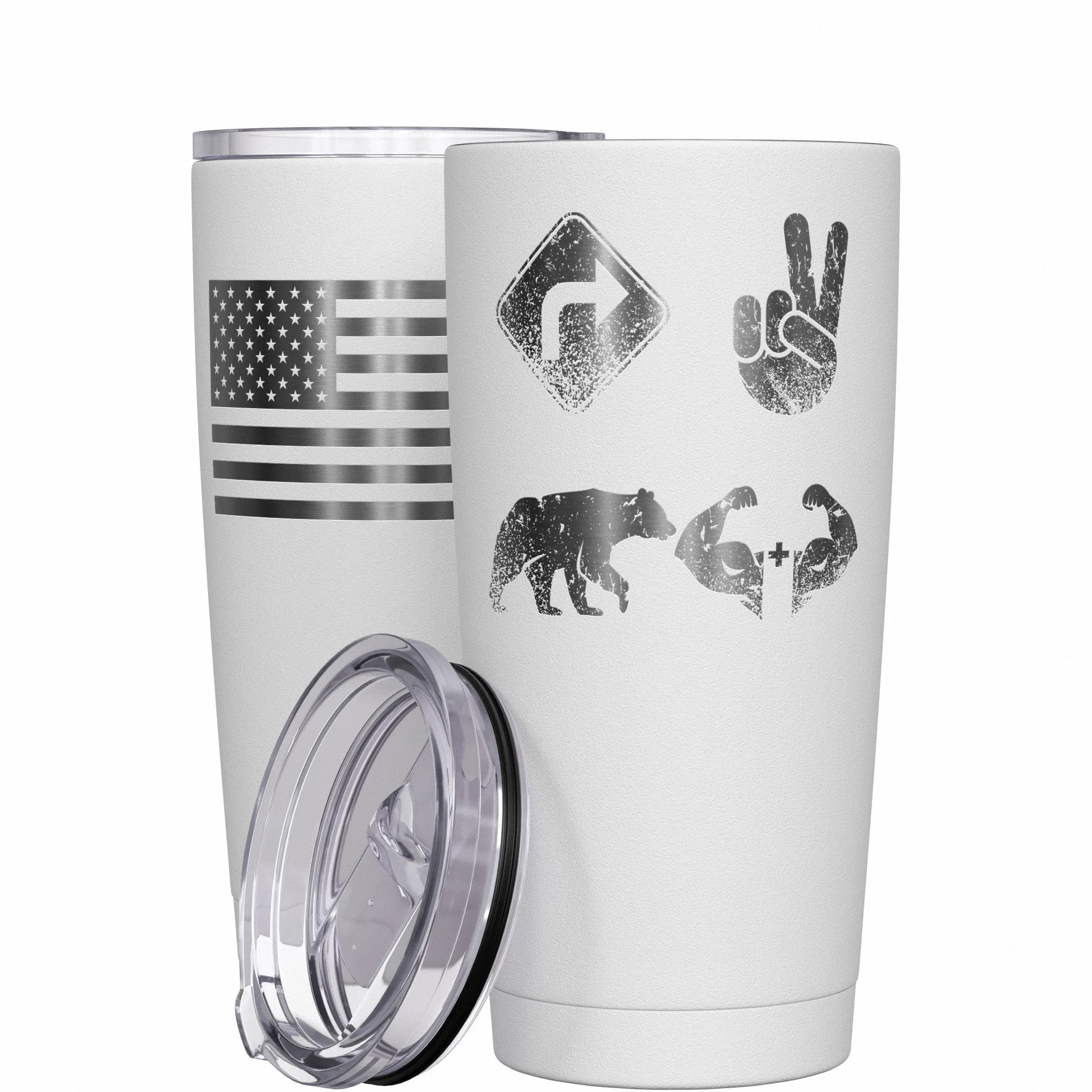 Right 2 Bear Arms Stainless Steel Tumbler