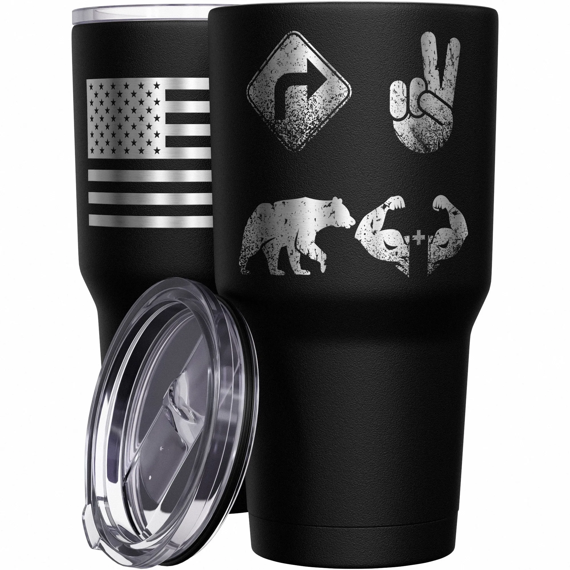 Right 2 Bear Arms Stainless Steel Tumbler