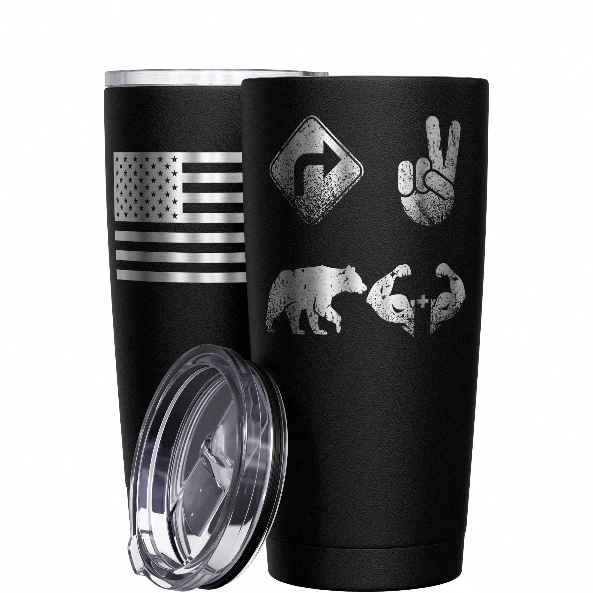 Right 2 Bear Arms Stainless Steel Tumbler