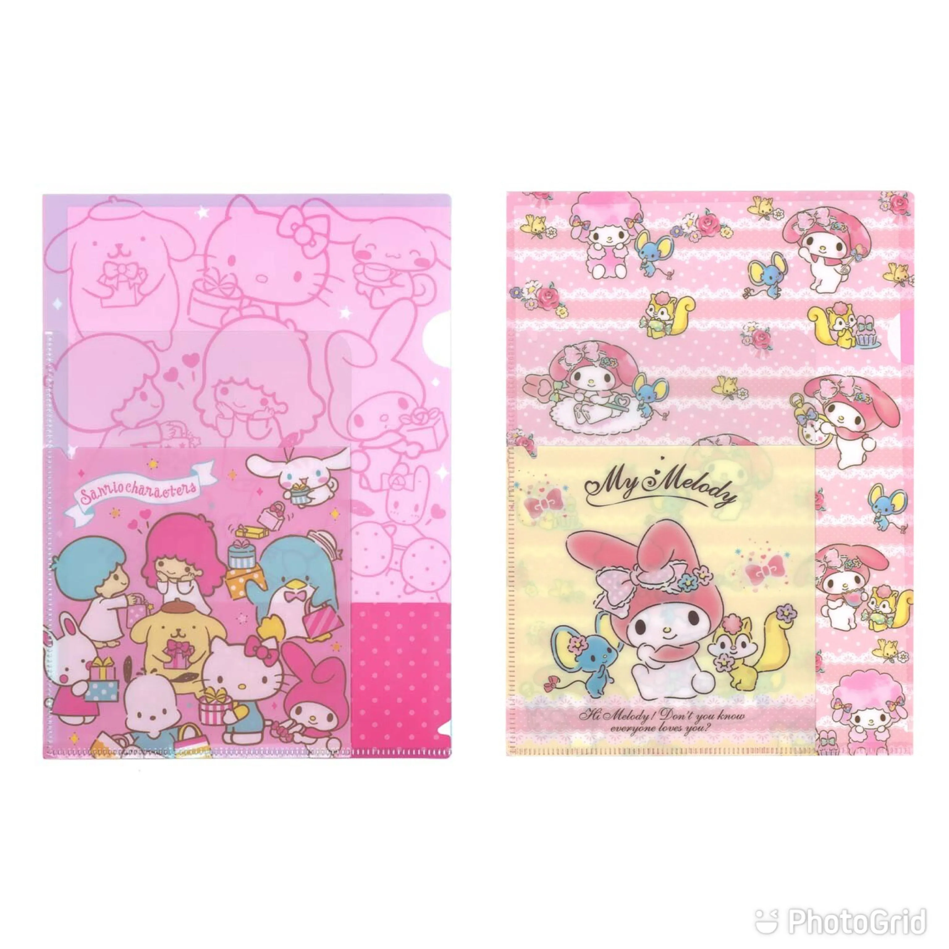 Sanrio Character Multilayer A4 Folder