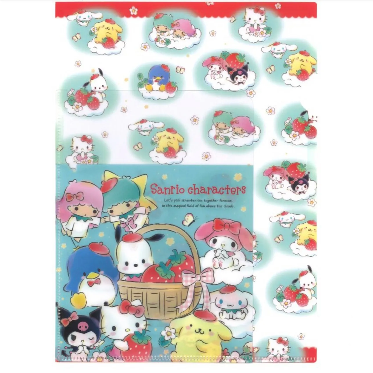 Sanrio Character Multilayer A4 Folder