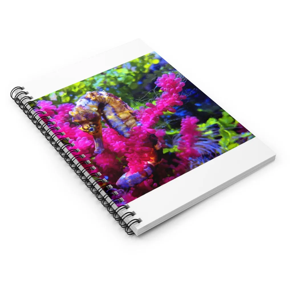 Seahorse Spiral Notebook - Ruled Line