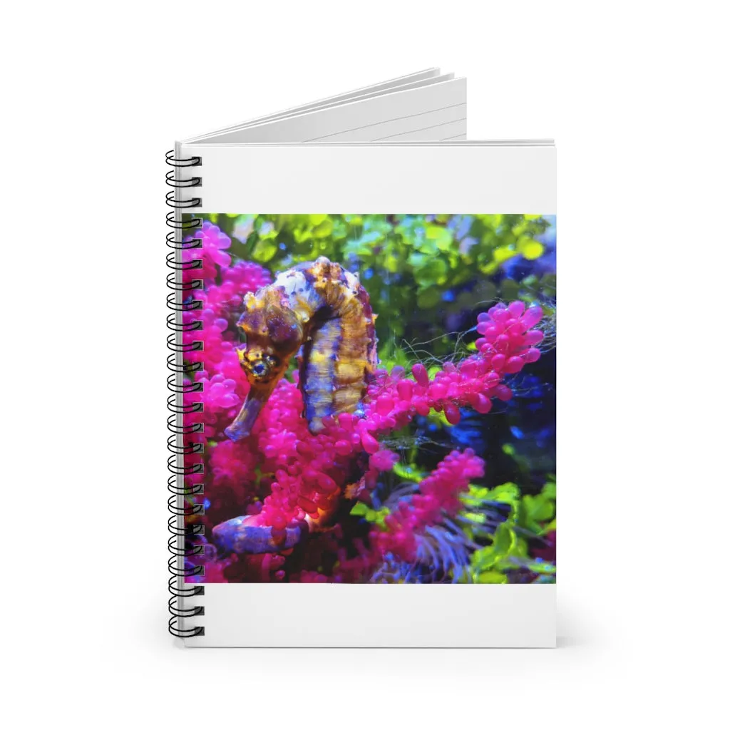 Seahorse Spiral Notebook - Ruled Line