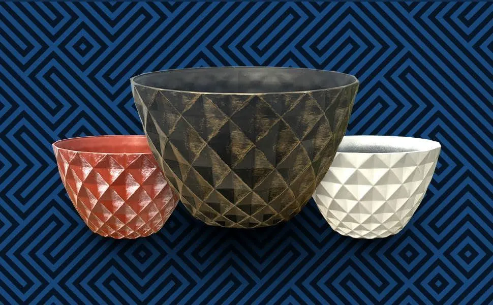 SG Traders™  Diamond Cut Planters