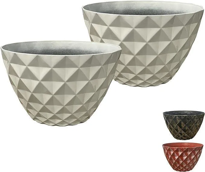 SG Traders™  Diamond Cut Planters