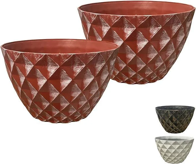 SG Traders™  Diamond Cut Planters