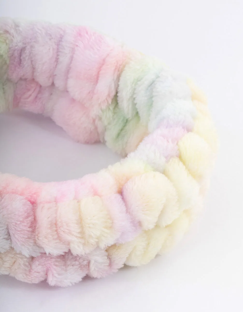 Tie Dye Fluffy Headband