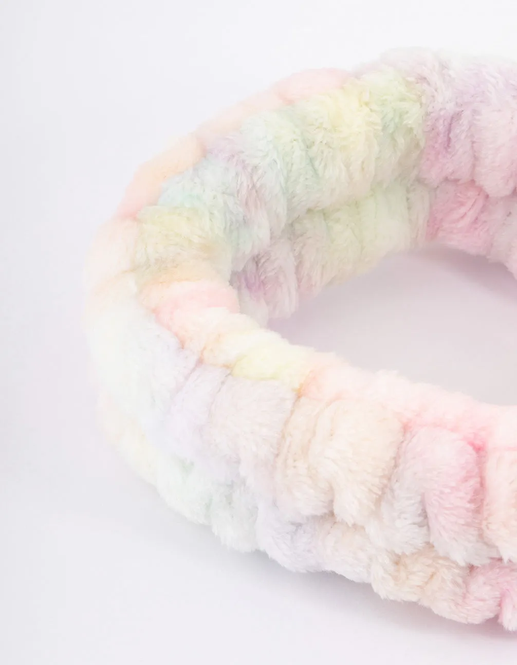 Tie Dye Fluffy Headband