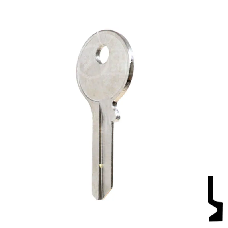 Uncut Key Blank | Clinton Padlocks | T67D