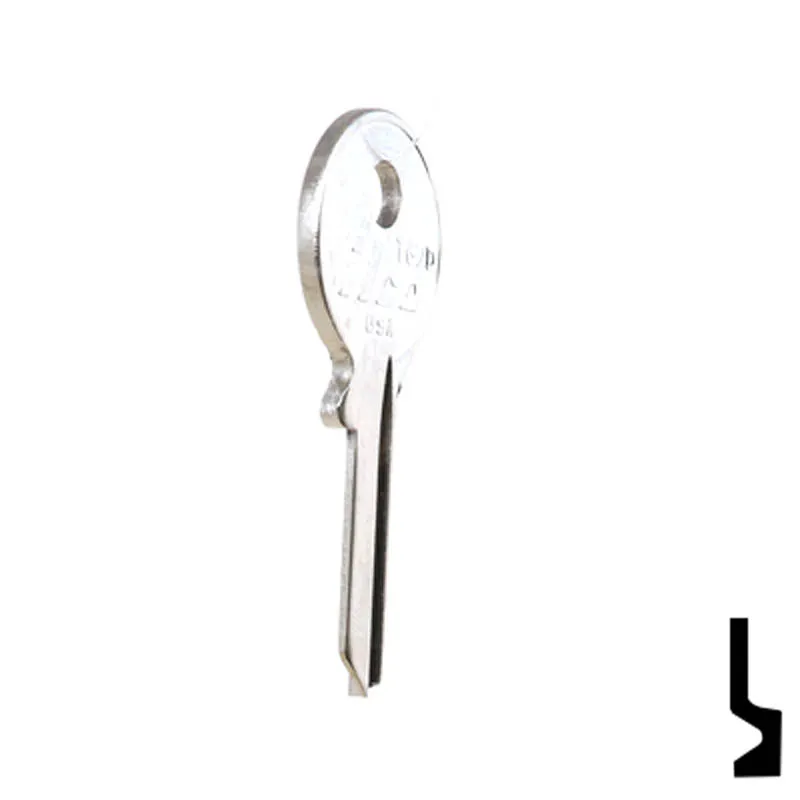 Uncut Key Blank | Clinton Padlocks | T67D