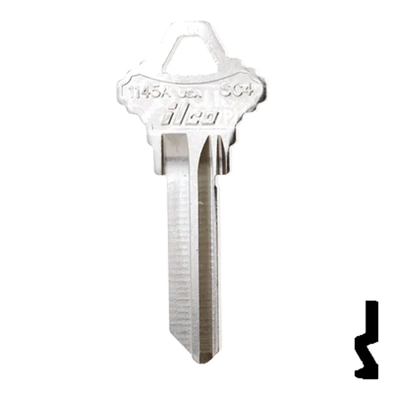 Uncut Key Blank | Schlage | 1145A, SC4