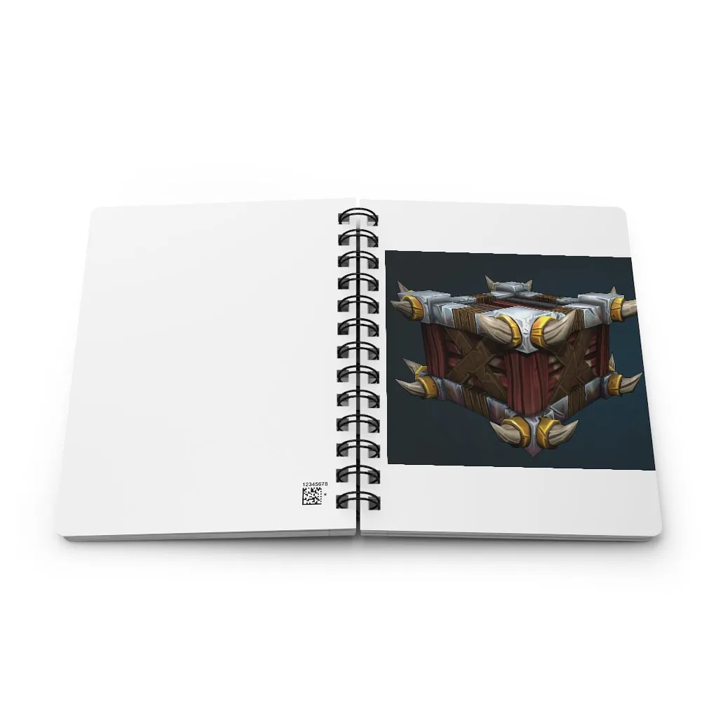 War Raptor Crate Spiral Bound Journal