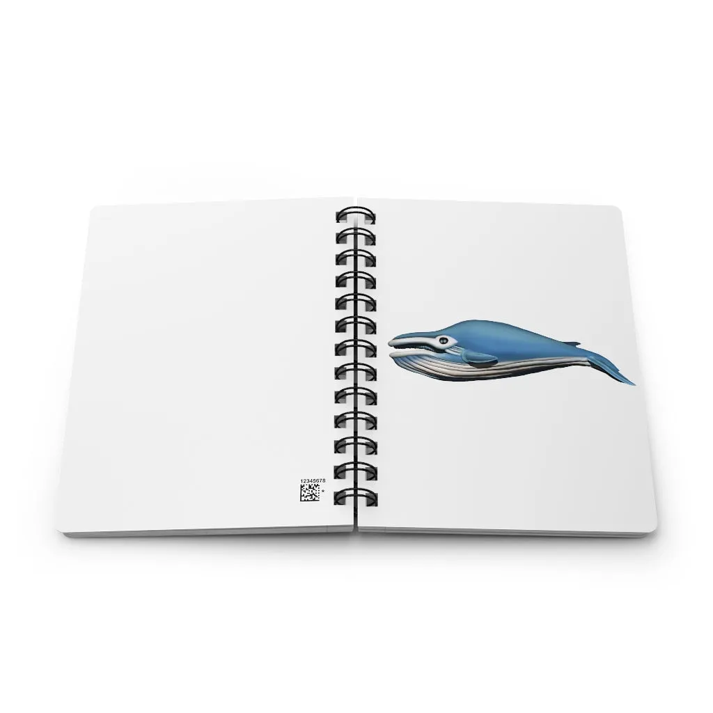 Whale Spiral Bound Journal